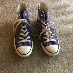 Converse all star high top sneaker size 7